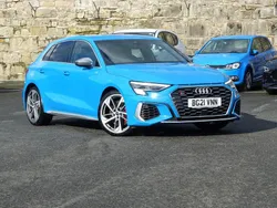 Blue Used 2021 Audi A3 Advanced Hatchback | £29,499 (Expensive)