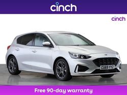 Silver Used 2019 Ford Focus ST-Line Hatchback | £10,699 (Fair price)