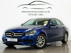 Blue Used 2017 Mercedes C200 SE Sedan | £11,790 (Good price)