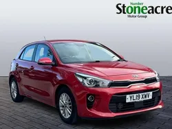 Red Used 2019 Kia Rio 2 Hatchback | £8,490 (Fair price)