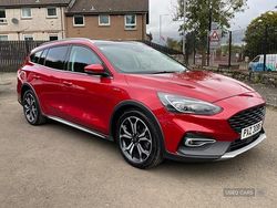 Red Used 2021 Ford Focus Active X Estate | £12,950 (Fair price)