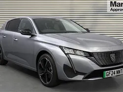 Cumulus grey Used 2024 Peugeot e-308 Allure Hatchback | £21,459