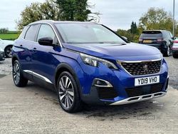Blue Used 2019 Peugeot 3008 Premium Hatchback | £14,250 (Fair price)