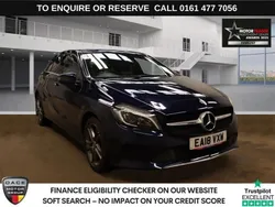 Blue Used 2018 Mercedes A180 Sport Edition Hatchback | £13,890 (Good price)