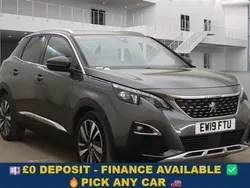 Grey Used 2019 Peugeot 3008 GT-line SUV | £12,699 (Fair price)