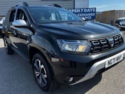 Black Used 2022 Dacia Duster Prestige SUV | £9,795 (Fair price)