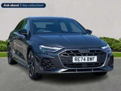Grey Used 2024 Audi S3 Black Edition Sedan | £43,442