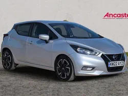Silver Used 2022 Nissan Micra Acenta Hatchback | £15,575 (A bit pricey)