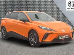 Red New 2025 MG MG4 EV Trophy Hatchback | £21,279