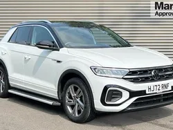 White Used 2022 VW T-Roc R-line SUV | £23,015 (Fair price)