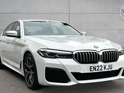 White Used 2022 BMW 520 M Sport | £28,327 (Good price)