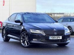 Black Used 2019 Skoda Superb SportlinePlus Hatchback | £20,995 (Fair price)
