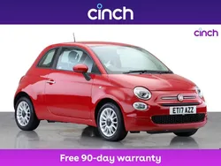 Red Used 2017 Fiat 500 Pop Star Hatchback | £7,349 (Fair price)