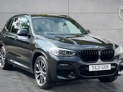 Grey Used 2021 BMW X3 M Sport SUV | £31,192 (Fair price)