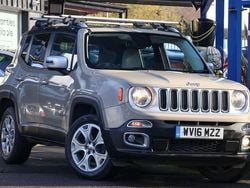 Beige/black Used 2016 Jeep Renegade Limited SUV | £7,891 (Fair price)