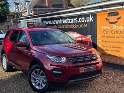 Red Used 2016 Land Rover Discovery Sport SE SUV | £8,684 (Fair price)