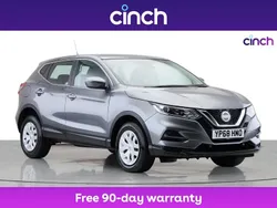 Grey Used 2018 Nissan Qashqai Visia SUV | £10,549 (Fair price)
