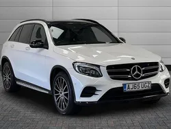 Polar white Used 2016 Mercedes GLC220 AMG Line Premium Estate | £16,250 (Fair price)