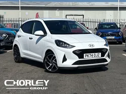 White Used 2024 Hyundai i10 Premium Hatchback | £14,499 (Fair price)