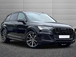 Mythos black Used 2024 Audi Q7 S-Line SUV | £52,795 (Expensive)
