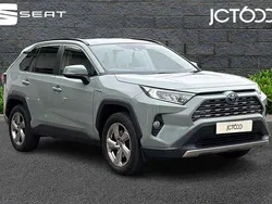 Green Used 2020 Toyota RAV4 Hybrid Design SUV | £17,490 (Fair price)