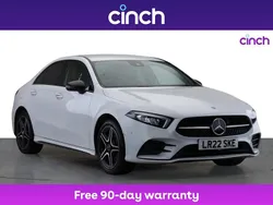 White Used 2022 Mercedes A250 AMG Line Premium Sedan | £19,849 (Fair price)