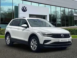 White Used 2021 VW Tiguan Life SUV | £20,791 (Super price)