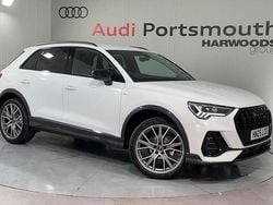White Used 2025 Audi Q3 Black Edition SUV | £32,990 (Good price)