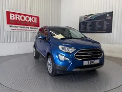 Blue Used 2019 Ford Ecosport Titanium SUV | £10,490 (Fair price)