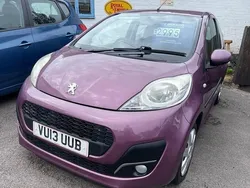 Purple Used 2013 Peugeot 107 Active Hatchback | £2,995 (Fair price)