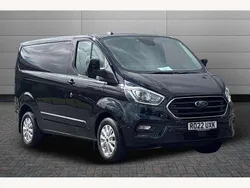 Black Used 2022 Ford Transit Custom Limited Van | £21,588 (Good price)