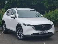 White Used 2024 Mazda CX-5 Center-Line SUV | £22,498 (Fair price)