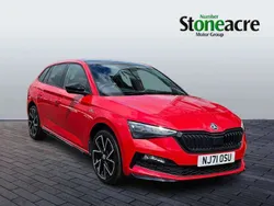 Red Used 2022 Skoda Scala Monte Carlo Hatchback | £18,000 (Fair price)