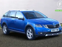 Blue Used 2018 Skoda Octavia Scout 4x4 Estate | £17,199 (A bit pricey)