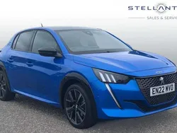 Blue Used 2022 Peugeot 208 Premium Hatchback | £16,191 (Fair price)