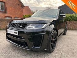 Black Used 2019 Land Rover Range Rover Sport SVR SUV | £49,990 (Fair price)
