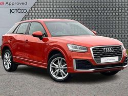 Orange Used 2018 Audi Q2 S-Line SUV | £14,156 (Fair price)