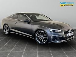 Grey Used 2021 Audi A5 S-Line Coupe | £22,495 (Good price)