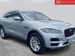 Silver Used 2017 Jaguar F-Pace Portfolio SUV | £12,990 (Fair price)
