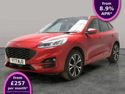 Red Used 2021 Ford Kuga ST-Line X SUV | £18,505 (Fair price)