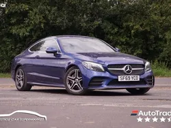Blue Used 2019 Mercedes C300 AMG Line Premium Coupe | £18,199 (Fair price)