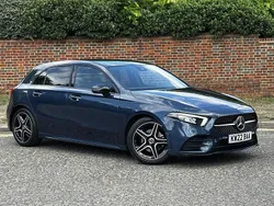 Blue Used 2022 Mercedes A200 Executive Hatchback | £20,999 (Fair price)