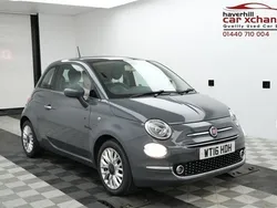 Grey Used 2016 Fiat 500 Lounge Hatchback | £4,995 (Fair price)