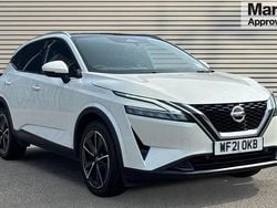 White Used 2021 Nissan Qashqai Tekna SUV | £16,369 (A bit pricey)