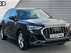 Black Used 2022 Audi Q3 S-Line SUV | £26,132 (Good price)