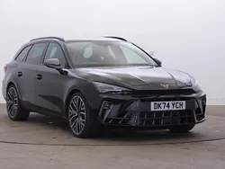 Midnight black Used 2024 Cupra Leon VZ3 Estate | £34,290