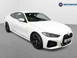 White Used 2022 BMW 420 M Sport Coupe | £27,799 (Good price)