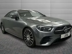 Grey Used 2023 Mercedes E220 AMG line Coupe | £37,750 (Expensive)