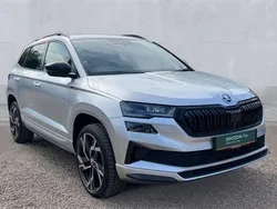Silver Used 2024 Skoda Karoq SportLine SUV | £26,074 (Good price)