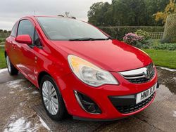 Red Used 2011 Vauxhall Corsa Excite Hatchback | £2,850 (Fair price)